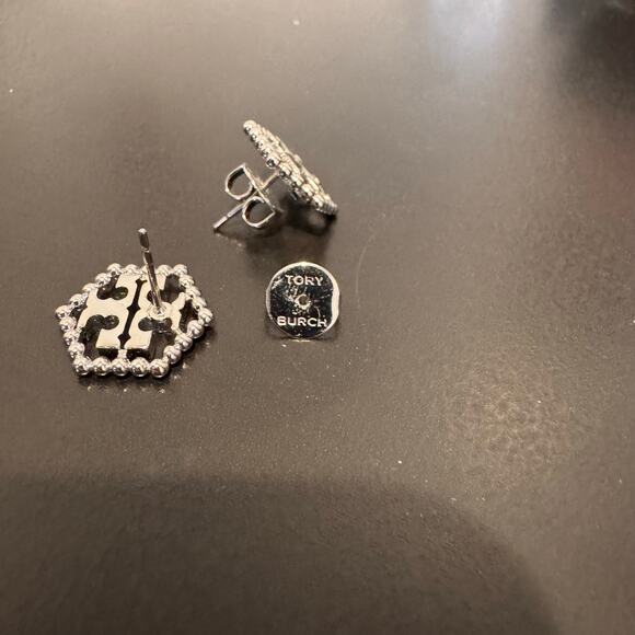 Tory Burch Silver Earrings - Picture 5 of 6